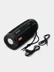 Черный беспроводная Bluetooth колонка TG-288, 1800мАч, 2 динамика, 10 Вт, FM радио