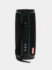 Черный беспроводная Bluetooth колонка TG-288, 1800мАч, 2 динамика, 10 Вт, FM радио