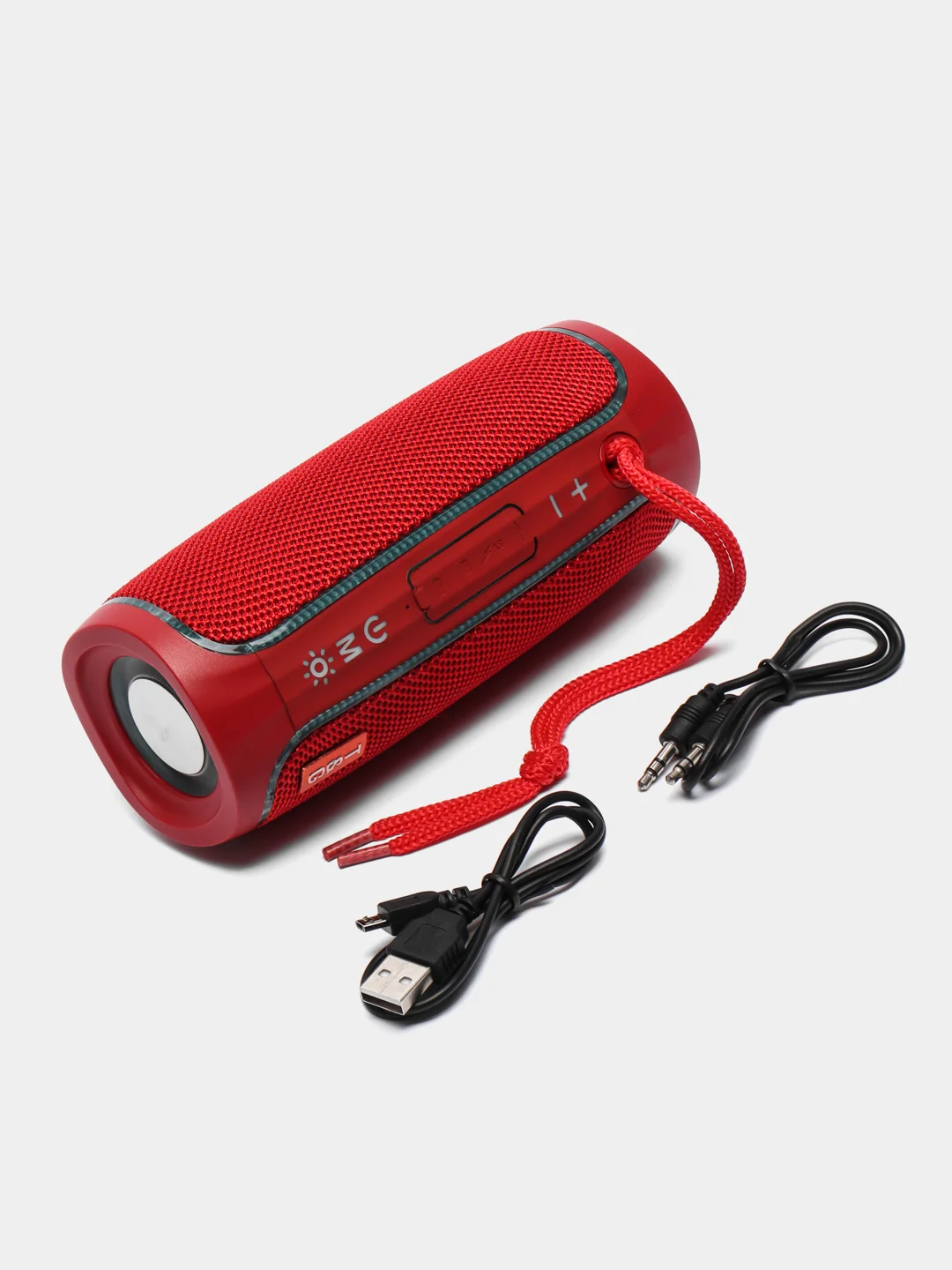 Красный беспроводная Bluetooth колонка TG-288, 1800мАч, 2 динамика, 10 Вт, FM радио