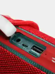 Красный беспроводная Bluetooth колонка TG-288, 1800мАч, 2 динамика, 10 Вт, FM радио