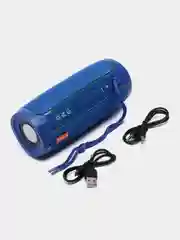 Синий беспроводная Bluetooth колонка TG-288, 1800мАч, 2 динамика, 10 Вт, FM радио