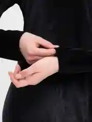Черный женское платье, бархат, вечернее