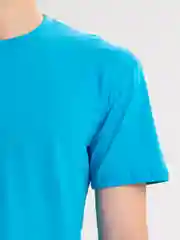 Голубой футболка мужская