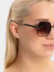 Бронзовый очки солнцезащитные, унисекс