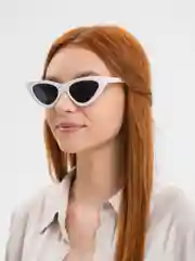 Белый очки солнцезащитные