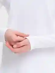 Белый костюм брючный женский, в рубчик, двойка: брюки-палаццо, лонгслив