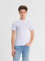 Белый футболка мужская