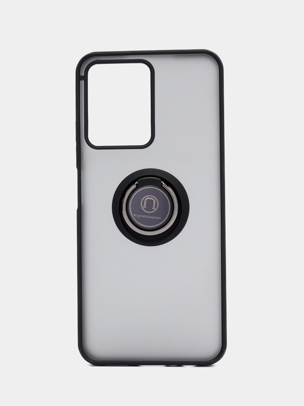 Чехол для Realme C30, C30s, C33, Narzo 50i Prime с магнитом и кольцом, противоударный