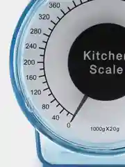 Голубой весы кухонные, механические, до 1 кг