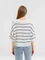 Черный футболка поло, в полоску