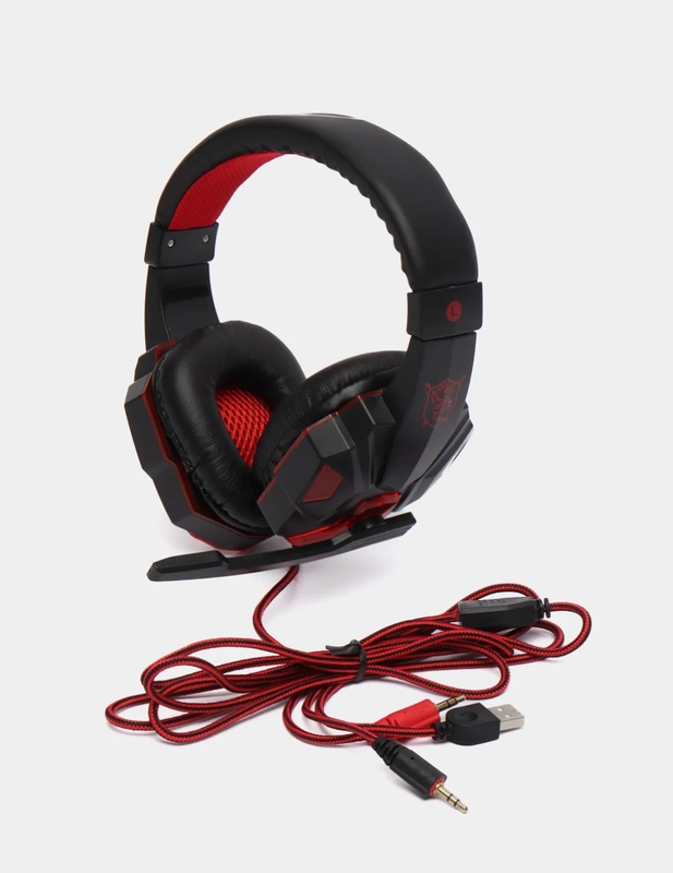 Наушники игровые SY830MV с микрофоном/ Игровая гарнитура/ Компьютерные игровые наушники