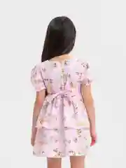 Розовый платье детское