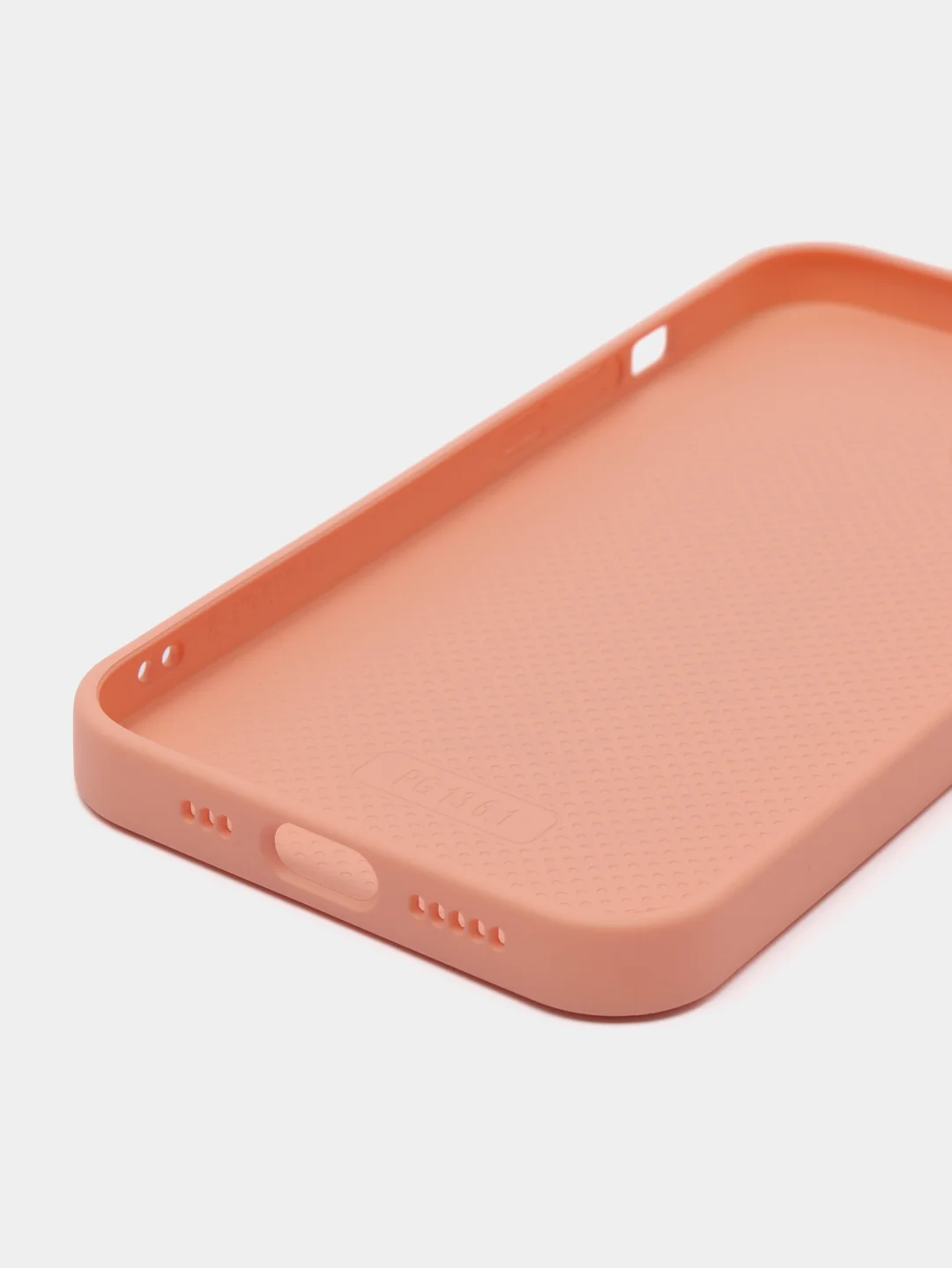 Коралловый чехол для iPhone (Айфон) 13 со стеклянной панелью