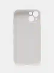Темно-синий чехол для iPhone (Айфон) 13 со стеклянной панелью