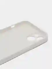 Темно-синий чехол для iPhone (Айфон) 13 со стеклянной панелью