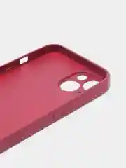 Фуксия чехол для iPhone (Айфон) 13 со стеклянной панелью