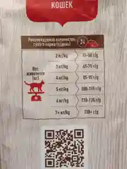 Сухой корм для взрослых кошек SIRIUS (Сириус) "Мясной рацион", 1,5 кг