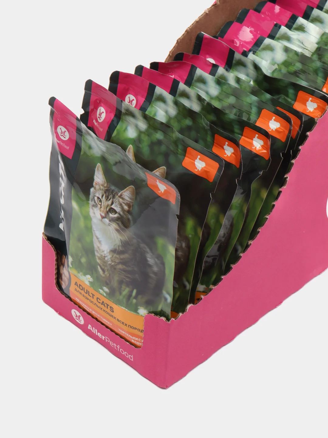 Влажный корм ALL CATS (Олл Кэтс), тефтельки с индейкой в соусе, 0,085 кг, 28 штук