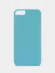 Голубой пластиковый чехол для iPhone 5/5S/SE