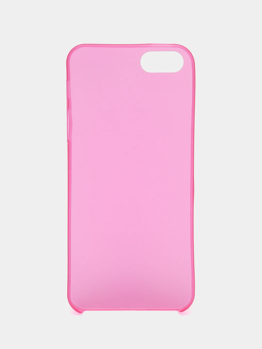 Розовый пластиковый чехол для iPhone 5/5S/SE