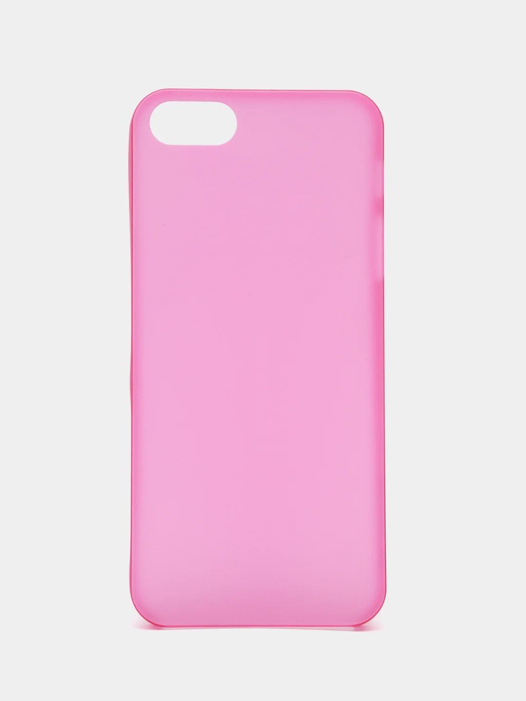 Розовый пластиковый чехол для iPhone 5/5S/SE