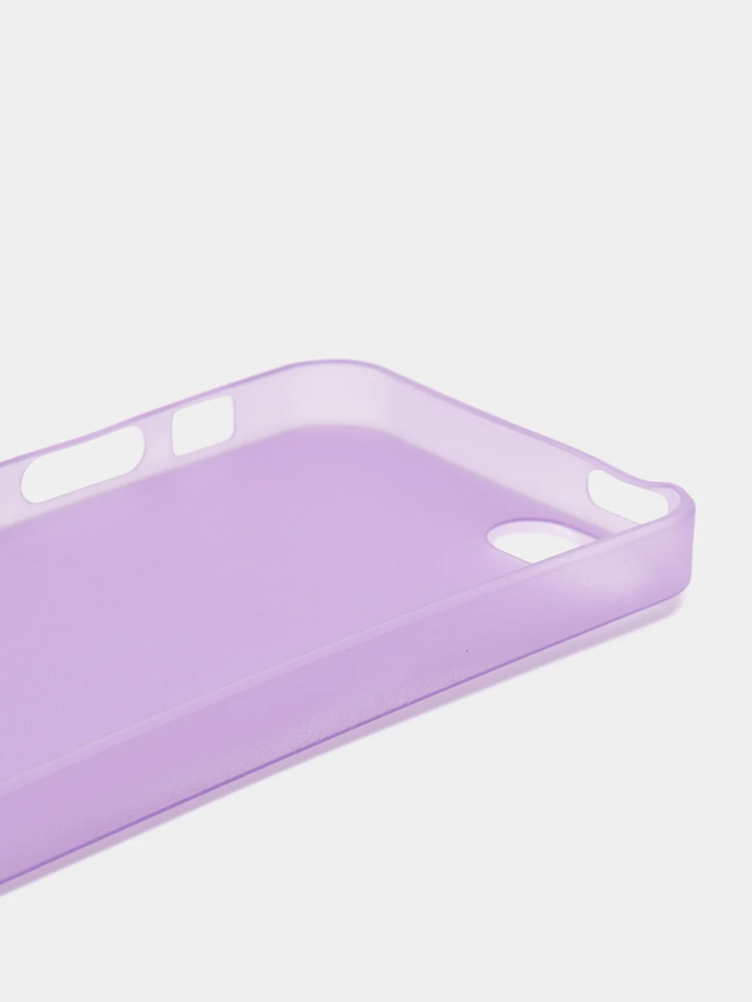 Фиолетовый пластиковый чехол для iPhone 5/5S/SE