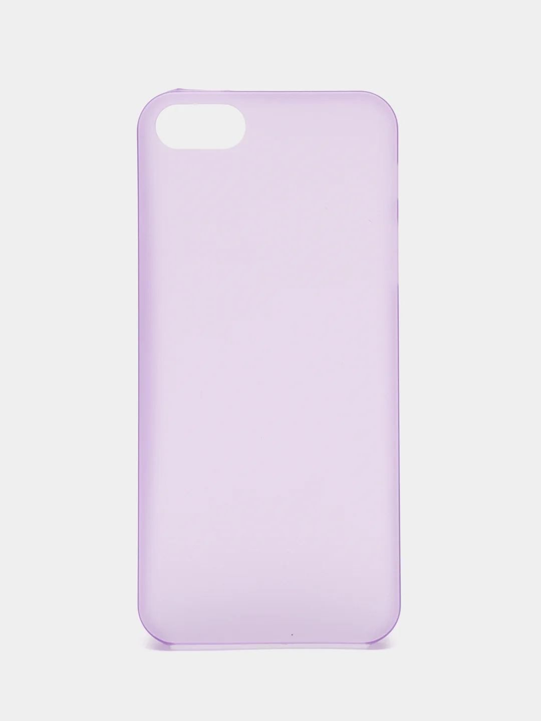 Фиолетовый пластиковый чехол для iPhone 5/5S/SE