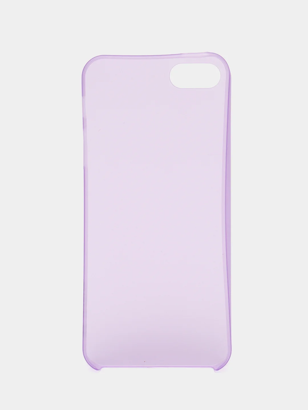 Фиолетовый пластиковый чехол для iPhone 5/5S/SE