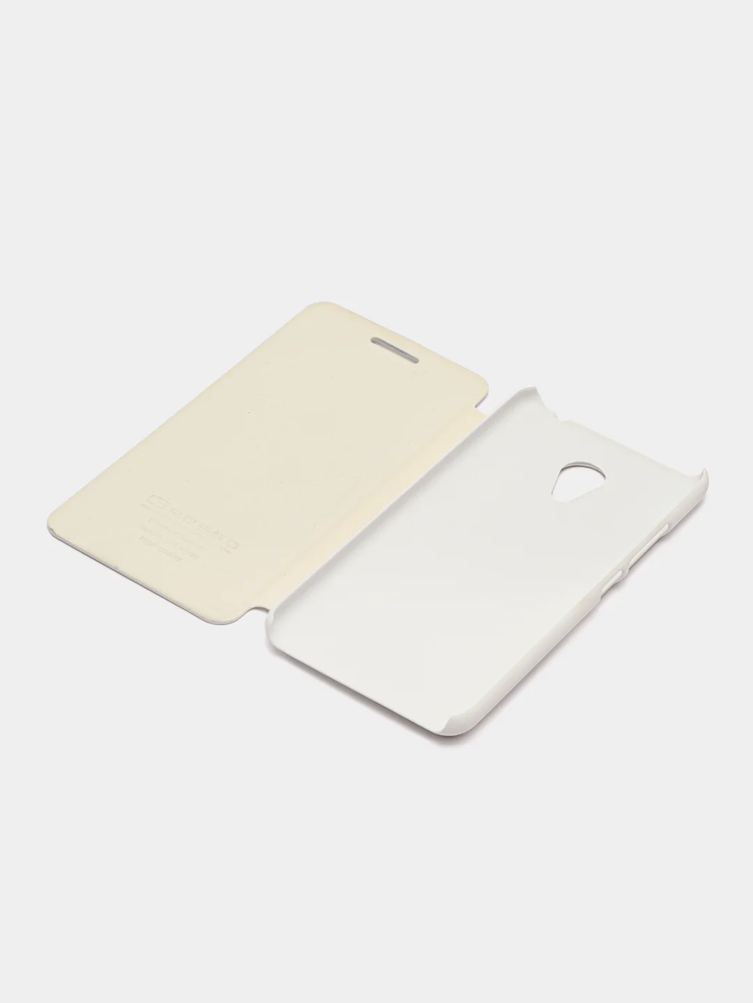 Белый чехол-книжка на Meizu M3 S
