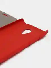 Красный чехол-книжка на Meizu M3 S