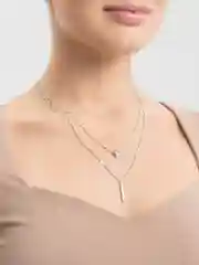 Серебряный цепочка на шею