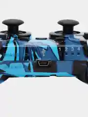Лазурный беспроводной геймпад для PS3