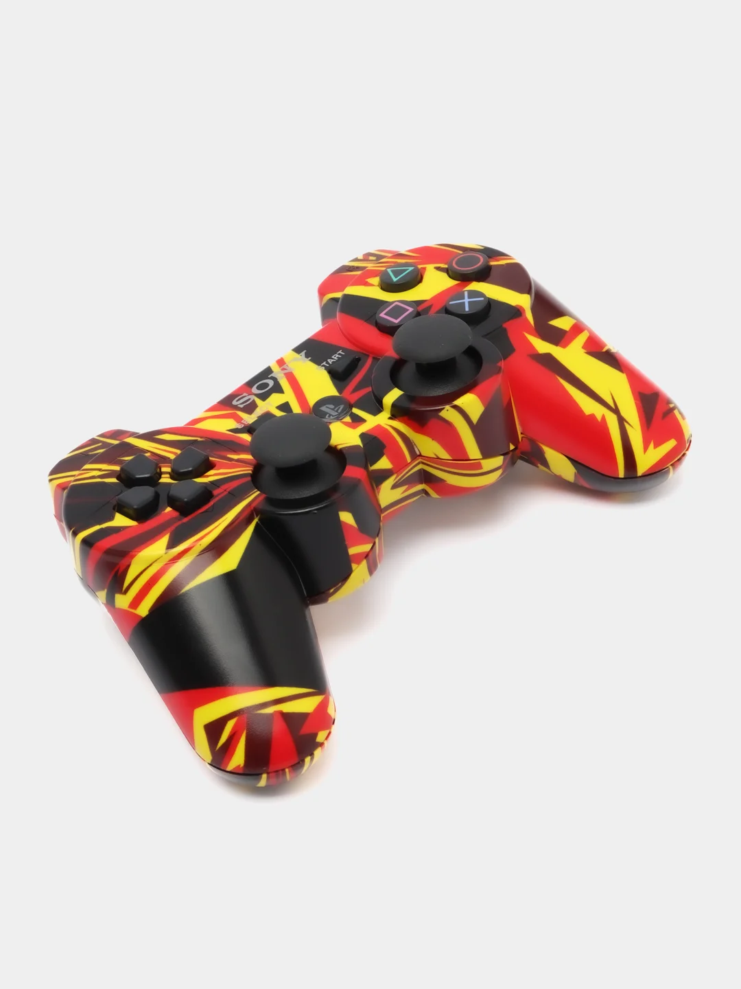 Горчичный беспроводной геймпад для PS3