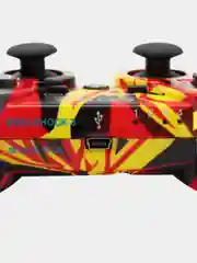 Горчичный беспроводной геймпад для PS3