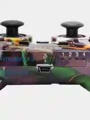 Тёмно-бордовый беспроводной геймпад для PS3