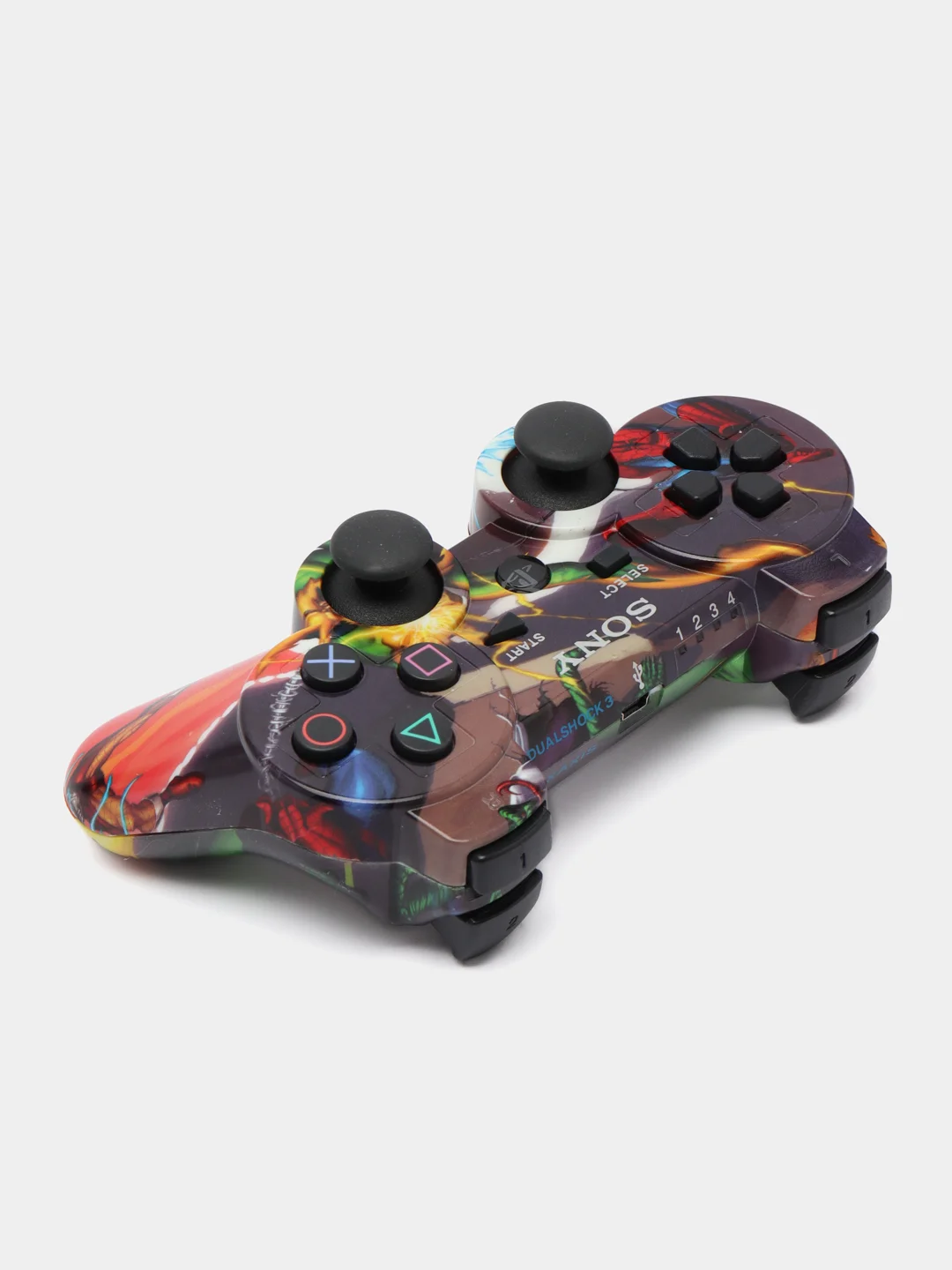 Тёмно-бордовый беспроводной геймпад для PS3