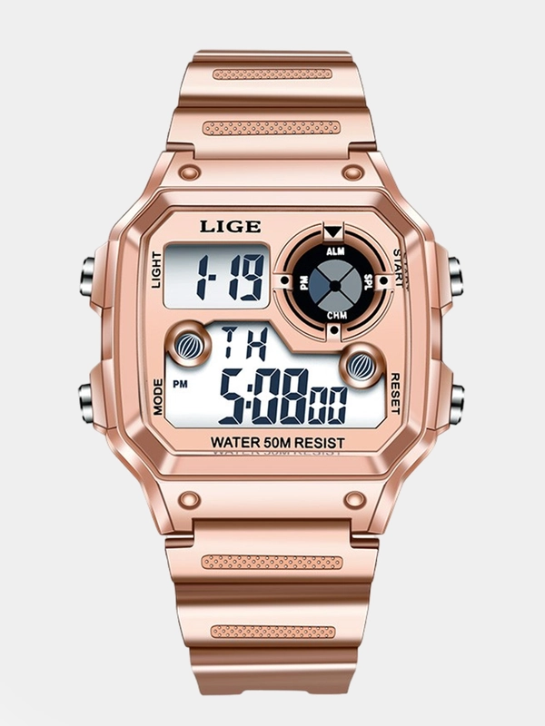 Электронные наручные часы Lige LG8921 в подарочной упаковке