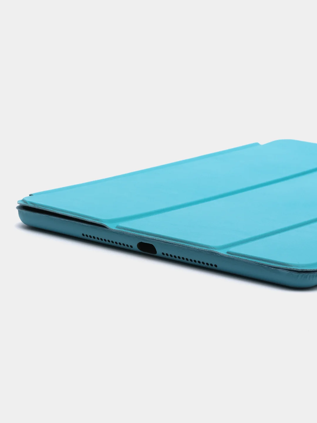 Голубой чехол-книжка для планшета iPad Air 2