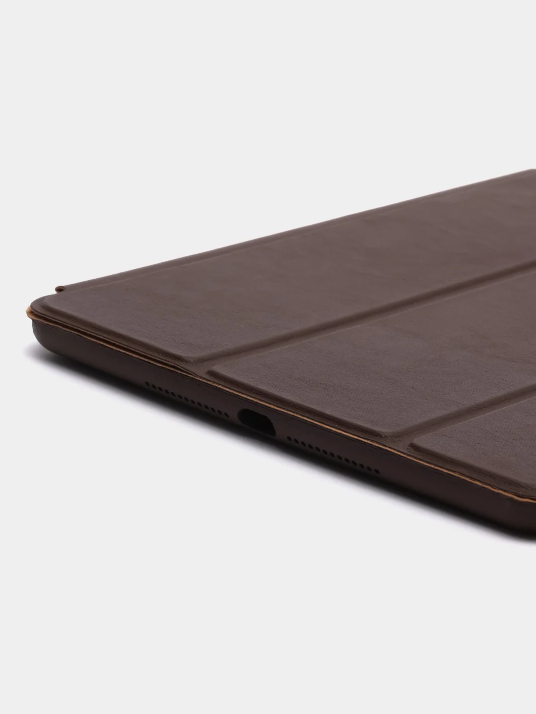 Коричневый чехол-книжка для планшета iPad Air 2