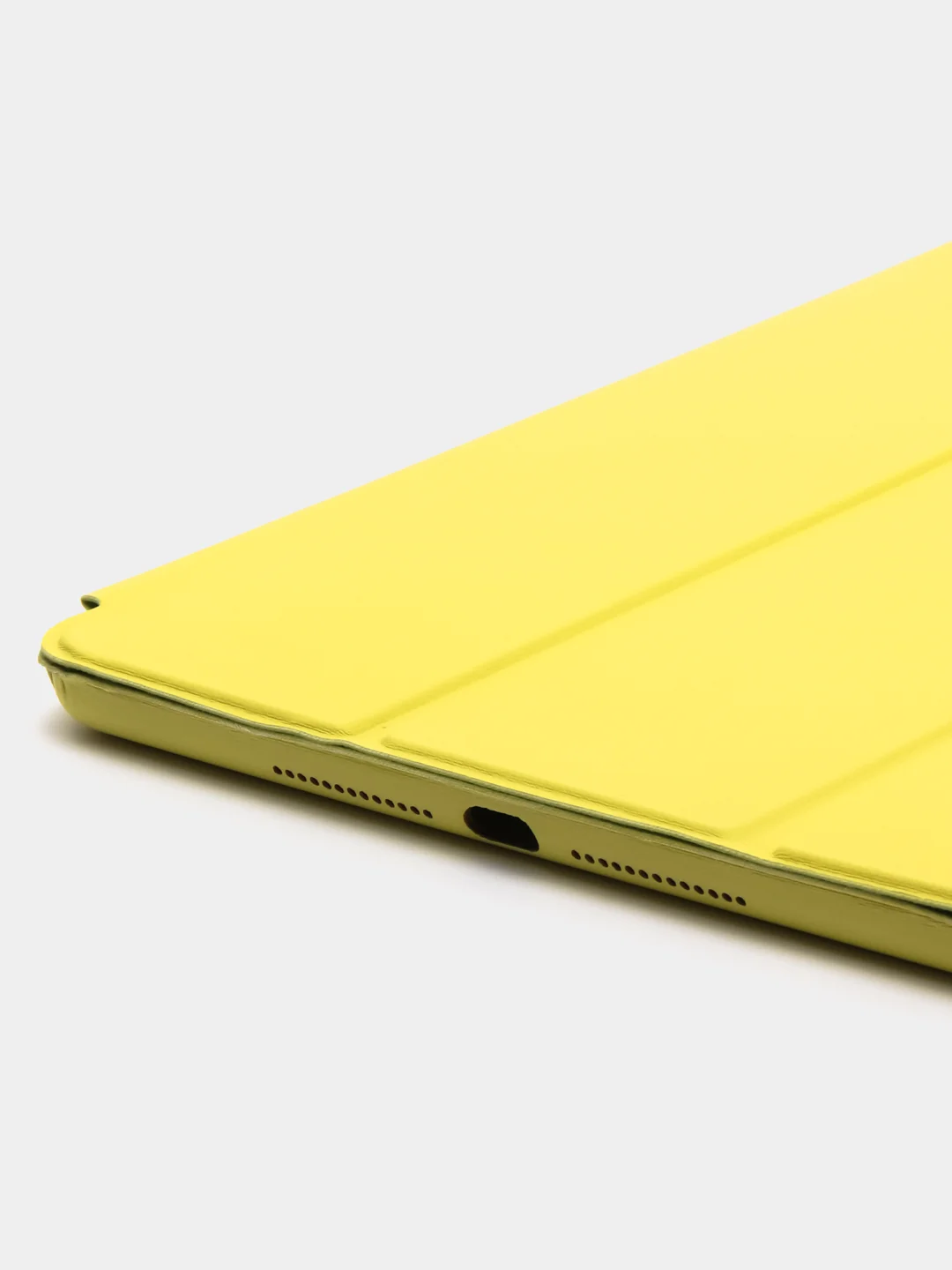 Желтый чехол книжка для планшета iPad Mini 4, Mini 5, Air 10.5 2019, Pro 9.7 2016, Pro 11 2018