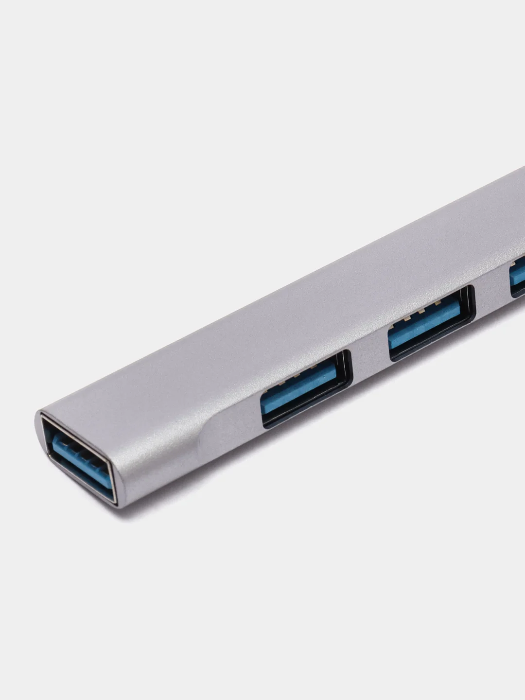 Тёмно-серый хаб Type-C на USB, USB на 4 порта USB, 4 х USB, для Macbook (Макбука)