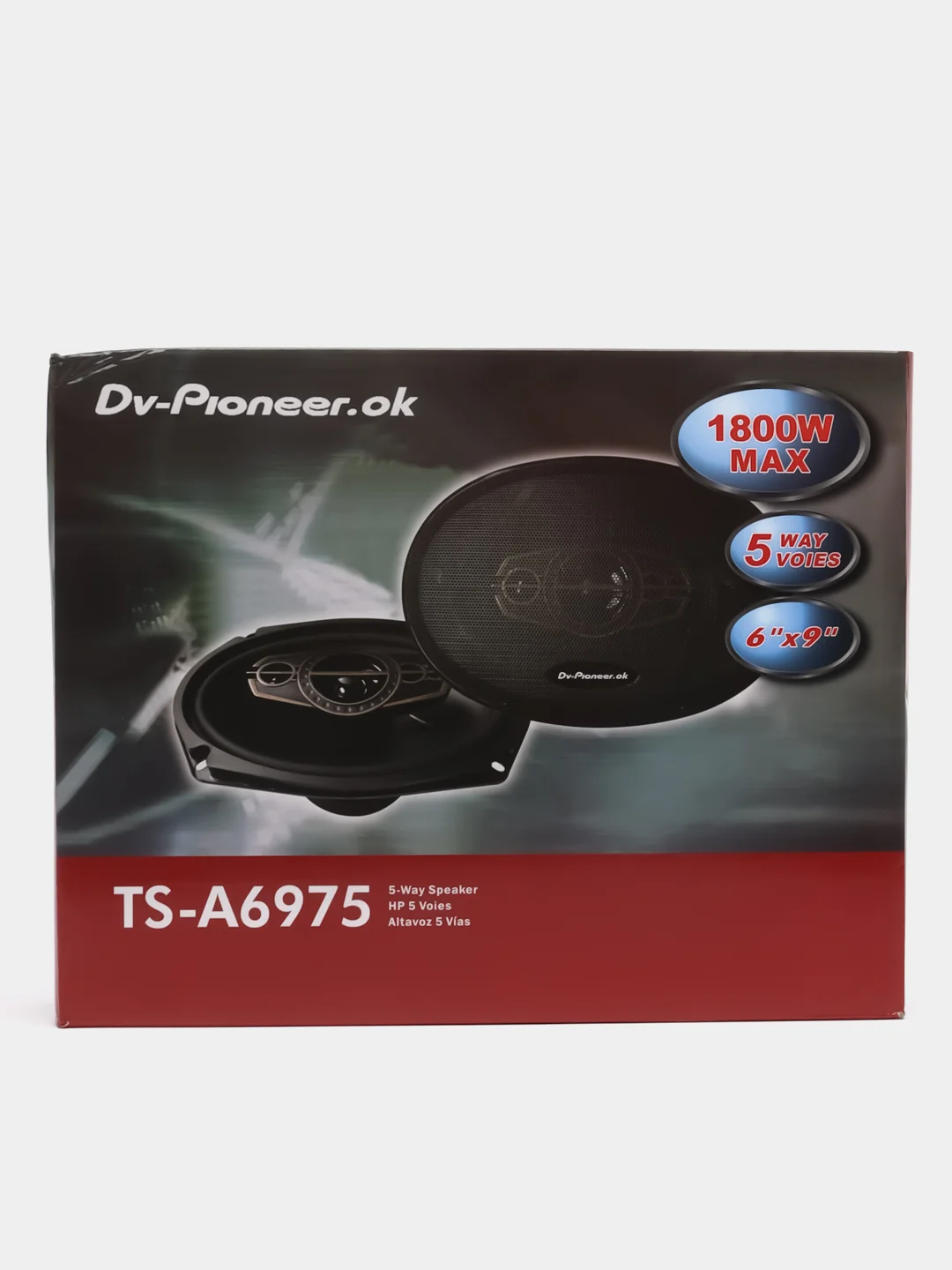 Автомобильные колонки Pioneer TS-A6975, 1800W, 2 штуки