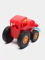 Игрушка Умка "Каталка", Синий трактор, 30 песен, загадок и звуков, свет, красный