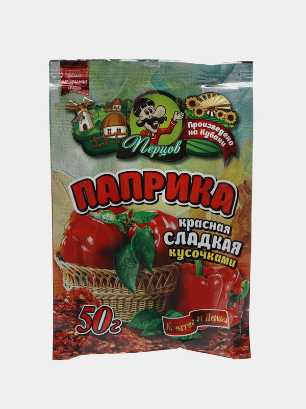 Паприка "Красная сладкая", кусочками, 50 г