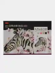 Кремовый альбом для рисования, 48 листов