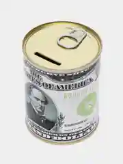 Угольный копилка для денег монт и купюр "Доллары США" USD