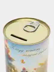 Хром копилка для денег монт и купюр "Доллары США" USD
