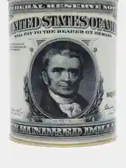 Хаки копилка для денег монт и купюр "Доллары США" USD