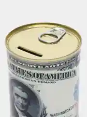 Хаки копилка для денег монт и купюр "Доллары США" USD