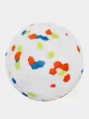 Мячик-игрушка для собак, для кошек "Не Один Дома" Puzzle, белый, 7х7х7 см